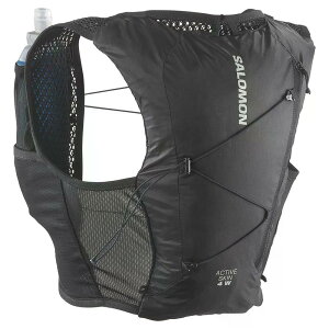 �T������ �A�N�e�B�u �X�L�� 4L �Z�b�g �E�B�����Y �n�C�h���[�V�����x�X�g �i Black �j | SALOMON Active Skin 4L Set Women�fs Hydration Vest [t]