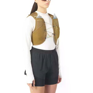 �T������ �A�N�e�B�u �X�L�� 8L �Z�b�g �n�C�h���[�V�����x�X�g �i BrilliantOlive/Willow �j | SALOMON Active Skin 8L Set Hydration Vest [t]