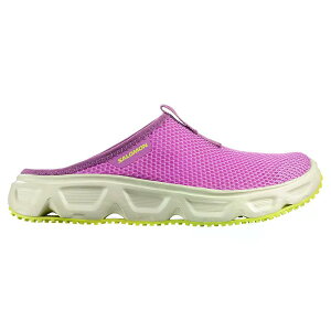 �T������ �����b�N�X �X���C�h 6.0 �T���_�� �E�[�}�� �i IrisOrchid/AspargusGreen/AcidLim �j | SALOMON Reelax Slide 6.0 Sandals woman [t]