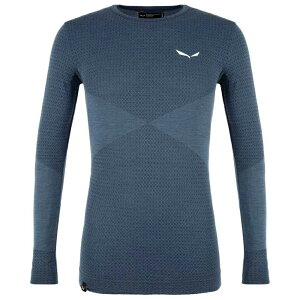 �T���� �[�u�� ���X�|���V�u �����O �X���[�u T�V���c �i Dark Denim �j | SALEWA Zebru Responsive long sleeve T-shirt [t]