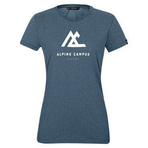 �T���� �t���[�� �V���[�g �X���[�u T�V���c�@���f�B�[�X �i Premium Navy Melange �j | SALEWA Frames short sleeve T-shirt [t]