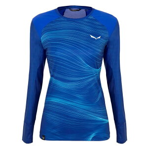 �T���� �Z�Z�_ �h���C�g�� �����O �X���[�u T�V���c�@���f�B�[�X �i Electric �j | SALEWA Seceda Sryton long sleeve T-shirt [t]