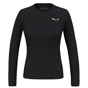 �T���� �v�G�Y �h���C �����O �X���[�u T�V���c�@���f�B�[�X �i Black Out �j | SALEWA Puez Dry long sleeve T-shirt [t]