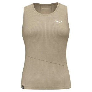 �T���� �v�G�Y �X�|�[�e�B �h���C �m�[�X���[�u T�V���c�@���f�B�[�X �i Quicksand �j | SALEWA Puez Sporty Dry sleeveless T-shirt [t]