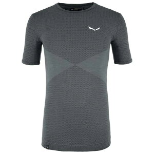 �T���� �[�u�� ���X�|���V�u �V���[�g �X���[�u T�V���c �i Onyx �j | SALEWA Zebru Responsive short sleeve T-shirt [t]