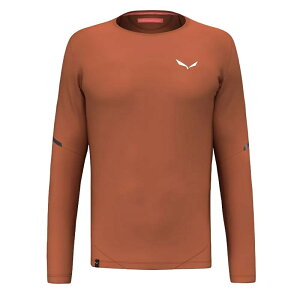 �T���� �y�h���b�N �h���C �����O �X���[�u T�V���c �i Bombay Brown �j | SALEWA Pedroc Dry long sleeve T-shirt [t]