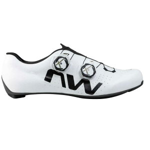 �m�[�X�E�F�[�u ���F���[�`�F �G�N�X�g���[�� ���[�h �V���[�Y �i White/Black �j | NORTHWAVE Veloce Extreme Road Shoes [t]