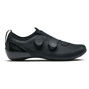 ���t�@ �v���`�[�� �p���[�E�B�[�u ���[�h �V���[�Y �i Black/Black �j | RAPHA Pro Team Powerweave Road Shoes [t]