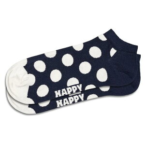 �n�b�s�[�\�b�N�X �r�b�O �h�b�g �V���[�g �\�b�N�X �i Navy �j | HAPPY SOCKS Big Dot short socks [t]