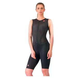 �J�X�e�� �C���e�O���� �t���[ �T������ 3 �X���[�u���X �g���C�X�[�c �i Black �j | CASTELLI Integral Free Sanremo 3 sleeveless trisuit [t]