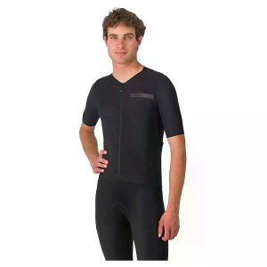 �J�X�e�� �v���~�I �G�{ �V���[�g�X���[�u �W���[�W �i LightBlack/Black �j | CASTELLI Premio Evo short sleeve jersey [t]