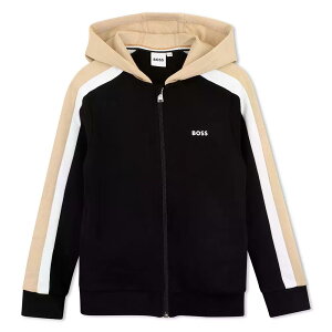 �{�X J52947 �W���j�A �t���W�b�v �X�E�F�b�g�V���c �i Black �j | BOSS J52947 Junior full zip sweatshirt [t]