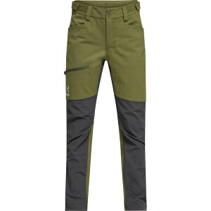 �z�O���t�X ���M�b�h �p���c �L�b�Y �i Olive Green / Magnetite �j | HAGLOFS Rugged Pants Kids [t]