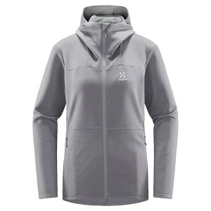 �z�O���t�X �E�B���[ �~�b�h �t�� �W�b�v �X�E�F�b�g�V���c ���f�B�[�X �i Concrete �j | HAGLOFS Willow Mid full zip sweatshirt Women [t]