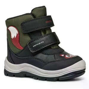 �W�F�I�b�N�X �t�����t�B�� B ABX �u�[�c �{�[�C�Y �i Black/DarkGreen �j | GEOX Flanfil B ABX Boots Boys [t]