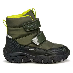 �W�F�I�b�N�X �o���e�B�b�N ABX �A���N���u�[�c �W���j�A �i DarkGreen/LimeGreen �j | GEOX Baltic ABX Ankle Boots Junior [t]