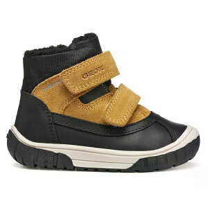 �W�F�I�b�N�X �I�}�[ �E�H�[�^�[�v���[�t �x�r�[ �u�[�c �{�[�C�Y �i Black/DarkYellow �j | GEOX Omar Waterproof Baby Boots Boys [t]
