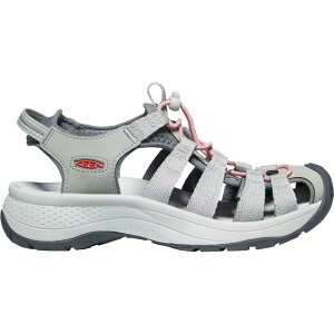 �L�[�� �A�X�g���A �E�G�X�g ���f�B�[�X �T���_�� �i Grey/Coral �j | KEEN Astoria West Sandals Women [t]