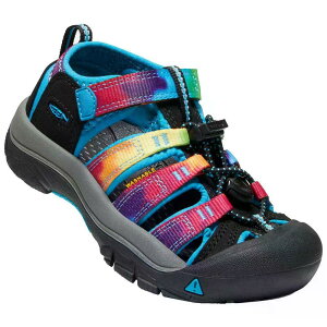 �L�[�� �j���[�|�[�g H2 �L�b�Y �T���_�� �i RainbowTieDye �j | KEEN Newport H2 Kids Sandals [t]