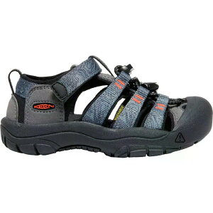 �L�[�� �j���[�|�[�g H2 �L�b�Y �T���_�� �L�b�Y �i SteelGrey/Black �j | KEEN Newport H2 Kids Sandals Kids [t]
