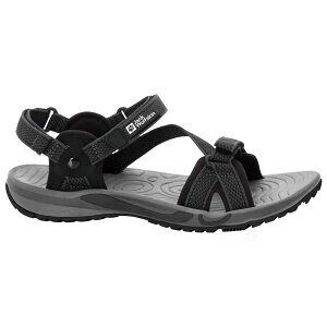 �W���b�N�E���t�X�L�� ���C�N�E�b�h ���C�h ���f�B�[�X �T���_�� �i Black �j | JACK WOLFSKIN Lakewood Ride Sandals Women [t]