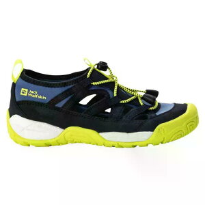 �W���b�N�E���t�X�L�� ���B�� �L�b�Y �T���_�� �i ElementalBlue �j | JACK WOLFSKIN Villi Kids Sandals [t]