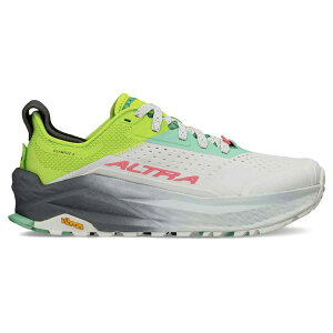 �A���g�� �I�����p�X 6 �g���C�� �����j���O �V���[�Y �i Gray/Lime �j | ALTRA Olympus 6 trail running shoes [t]