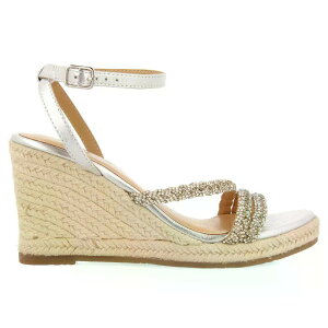 �W�I�Z�b�| �����t�B �G�X�p�h���[�� �E�F�b�W �T���_�� �E�B�����Y �i Silver �j | GIOSEPPO Menfi Espadrille Wedge Sandals Women [t]