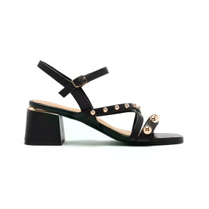 �W�I�Z�b�| �A�r���g�� �q�[�� �T���_�� �E�B�����Y �i Black �j | GIOSEPPO Abington Heeled Sandals Women [t]