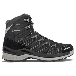 ���[�o�[ �C�m�b�N�X �v�� �S�A�e�b�N�X �~�b�h �n�C�L���O �u�[�c �i Black/Grey �j | LOWA Innox Pro gore-tex Mid hiking boots [t]