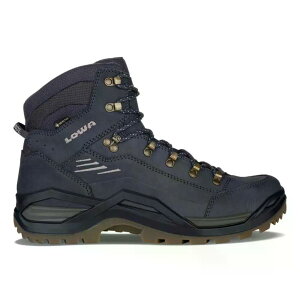 ���[�o�[ ���l�Q�[�h �G�{ �S�A�e�b�N�X �~�b�h �n�C�L���O �u�[�c �i Navy/Grey �j | LOWA Renegade Evo gore-tex Mid hiking boots [t]
