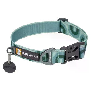 ���t�E�F�A �N���b�O �h�b�O �J���[ �i GrassyOxbow �j | RUFFWEAR Crag Dog Collar [t]