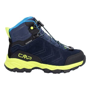 CMP 3Q18584 jbN ~bh _u[s[ WjA nCLOu[c i B.Blue / Lime j | CMP 3Q18584 Melnick Mid WP Junior hiking boots [t]