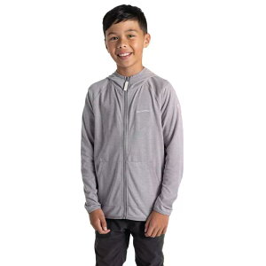 �N���O�z�b�p�[�Y �m�V���C�t �t���C �W���j�A �t���W�b�v �X�E�F�b�g�V���c �i SoftGreyMarl �j | CRAGHOPPERS Nosilife Frey Junior full zip sweatshirt [t]