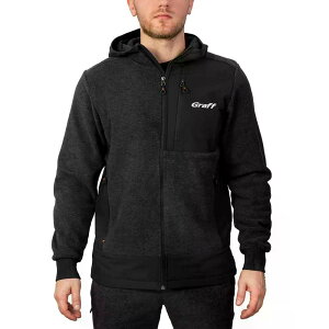�O���t �A�E�g�h�A 233PBL2 �t���W�b�v �X�E�F�b�g�V���c �i Black �j | GRAFF Outdoor 233PBL2 full zip sweatshirt [t]