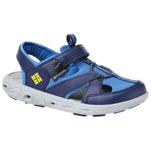 �R�����r�A �e�b�N�T�� �E�F�[�u �W���j�A �T���_�� �i Cousteau/DeepYellow �j | COLUMBIA Techsun Wave Children Sandals [t]