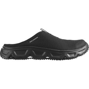�T������ �����b�N�X �X���C�h 6.0 �T���_�� �i Black/Black/Alloy �j | SALOMON Reelax Slide 6.0 Sandals [t]
