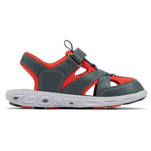 �R�����r�A �e�b�N�T�� �E�F�[�u �W���j�A ���[�X �T���_�� �i DarkGrey/Spic �j | COLUMBIA Techsun Wave Junior Youth Sandals [t]