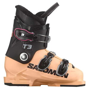 �T������ T3 RT �W���j�A �A���y���X�L�[�u�[�c �i Black/BeachSand/White �j | SALOMON T3 RT Junior Alpine Ski Boots [t]