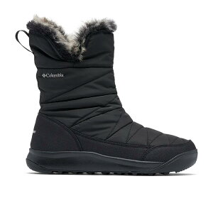�R�����r�A �~���N�X �X���b�v V ���f�B�[�X �X�m�[�u�[�c �i Black/Titanium �j | COLUMBIA Minx Slip V Women snow boots [t]