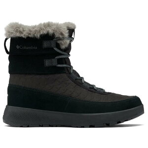 �R�����r�A �X���[�v�T�C�h ���f�B�[�X �X�m�[�u�[�c �i Black/Graphite �j | COLUMBIA Slopeside Women snow boots [t]