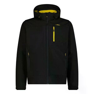 CMP 3A01787N �\�t�g�V�F�� �W���P�b�g �i Black/GoldGreen �j | CMP 3A01787N Softshell Jacket [t]