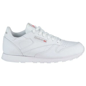 ���[�{�b�N �N���V�b�N�X �N���V�b�N ���U�[ �W���j�A �X�j�[�J�[ �i White �j | REEBOK CLASSICS Classic Leather Junior trainers [t]