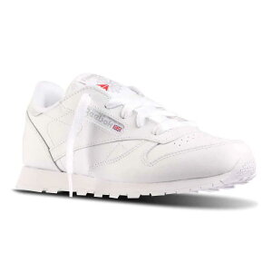 ���[�{�b�N �N���V�b�N�X �N���V�b�N ���U�[ �W���j�A �X�j�[�J�[ �i White �j | REEBOK CLASSICS Classic Leather Junior trainers [t]