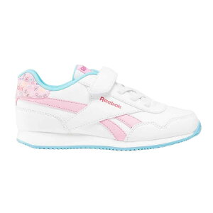 ���[�{�b�N ���C���� CL �W���O 3.0 �W���j�A �X�j�[�J�[ 1V �i White / Astrorose / Digitalblue �j | REEBOK Royal CL Jog 3.0 Junior trainers 1V [t]
