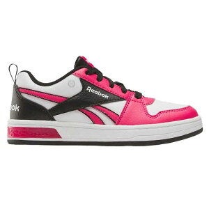 ���[�{�b�N ���C���� �v���C�� �X�e�b�v �G�k´ �t���b�V�� �W���j�A �X�j�[�J�[ �i Boldpink / White / Black �j | REEBOK Royal Prime Step N´ Flash Junior trainers [t]