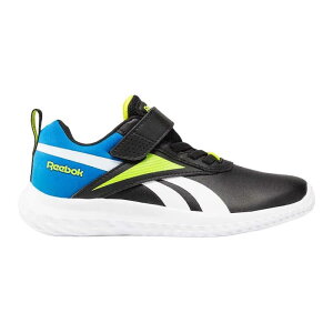 ���[�{�b�N ���b�V�� �����i�[ 5 �V�� �A���g �W���j�A �X�j�[�J�[ �i Core Black / Electric Cobalt F23 / Laser Lime F23 �j | REEBOK Rush Runner 5 Syn Alt Junior trainers [t]