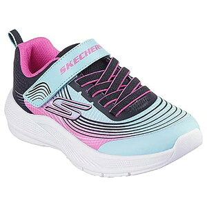 �X�P�b�`���[�Y �}�C�N���X�y�b�N �A�h�o���X �W���j�A �X�j�[�J�[ �i Aqua Mesh / Purple Trim �j | SKECHERS Microspec Advance Junior trainers [t]