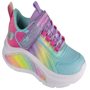 �X�P�b�`���[�Y ���C���{�[ �N���[�U�[�Y �W���j�A �X���b�v�I�� �V���[�Y �i Lavender / Multicolor �j | SKECHERS Rainbow Cruisers Junior slip-on shoes [t]