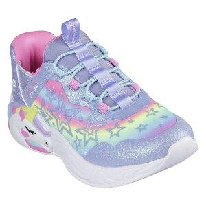 �X�P�b�`���[�Y ���j�R�[�� �h���[���X �W���j�A �X�j�[�J�[ �i Lavender Sparkle Synthetic / Multi Trim �j | SKECHERS Unicorn Dreams Junior trainers [t]